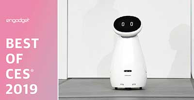 بهترین محصولات CES 2019 - بهترین روبات یا درون Samsung Bot Care
